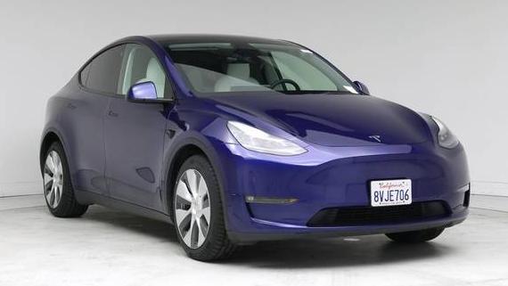 TESLA MODEL Y 2021 5YJYGDEE5MF144998 image